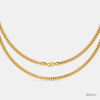 SJJGC113 | Double Layer Herringbone Gold Chain