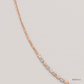 SJJGC116 | Gilded Rhythm Multi Strand Dual Tone Gold Chain