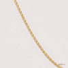 SJJGC117 | Classic Link Pearl & Emerald Gold Chain