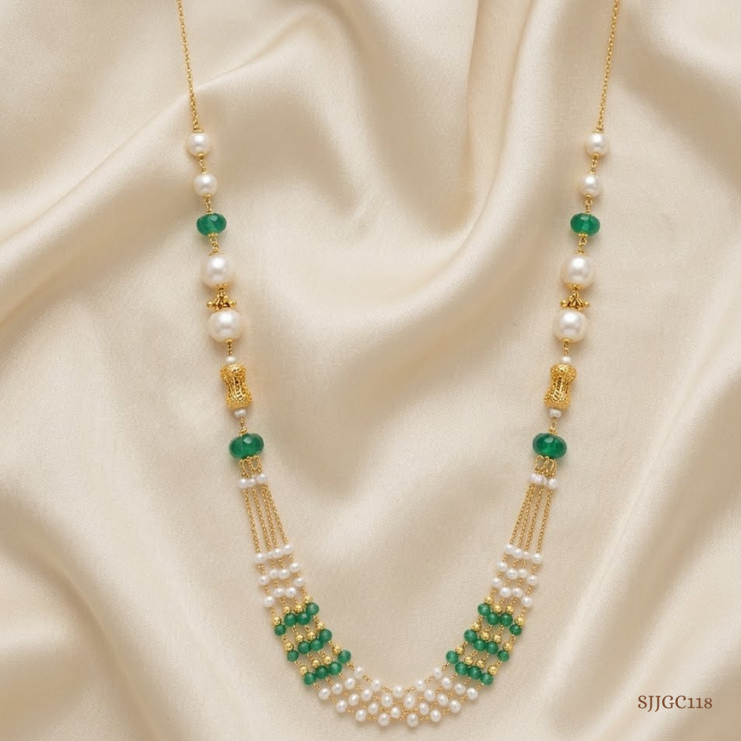 SJJGC118 | Ethereal Filigree 22KT Gold Chain