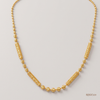 SJJGC119 | Radiant Resplendence Double Layer Gold Chain
