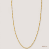 SJJGC122 | Venetian Bar Link Gold Chain