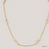 SJJGC124 | Radiant Rhythm Broad Link Gold Chain