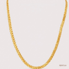 SJJGC125 | Regal Broad Filigree Gold Chain for Men
