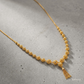 SJJGC126 | Shining Beads Double Layer Gold Chain
