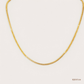 SJJGC128 | Luxe Barrel Architectural Gold Chain Bracelet
