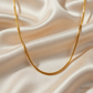 SJJGC128 | Luxe Barrel Architectural Gold Chain Bracelet