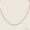 SJJGC132 | Modish Dual Tone Heart Lariat Gold Chain