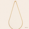 SJJGC133 | Golden Weave Tassel Wheat Gold Chain