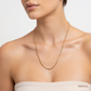 SJJGC133 | Golden Weave Tassel Wheat Gold Chain