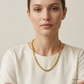 SJJGC141 | Modern Heritage Indo Byzantine Dual Tone Gold Chain