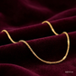 SJJGC142 | Swirl Link Diamond Cut Gold Chain