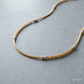 SJJGC144 | Modern Minimalist Mixed Metal Strand Chain
