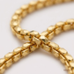 SJJGC145 | Textural Radiance Bimetallic Gold Chain