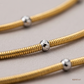 SJJGC147 | Radiant Dual Tone Textured Gold Chain