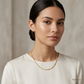 SJJGC147 | Radiant Dual Tone Textured Gold Chain