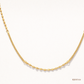 SJJGC152 | Aarna Dual Tone Gold Beaded Chain