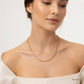 SJJGC156 | Radiant Rhythm Textured Gold Chain