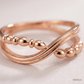 SJJGR105 | Sphere Chic Contemporary Gold Finger Ring with Sleek Polished Finish