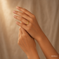 SJJGR113 | Crest Curve Stylish Gold Finger Ring with Sophisticated Finish