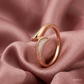 SJJGR119 | Twin Wing Elegant Open-Style Gold Ring with Premium Finish