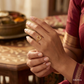 SJJGR126 | Sculpted Split Modern Designer Gold Ring for Elegant Styling